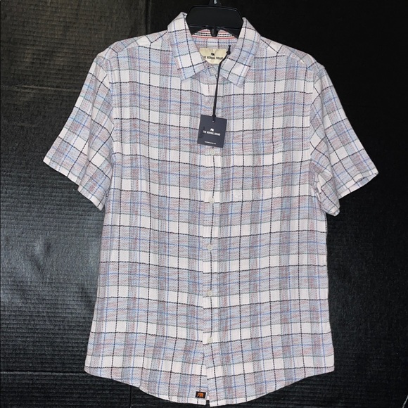 The Normal Brand Multicolor Plaid Button Down Shirt - Picture 1 of 15